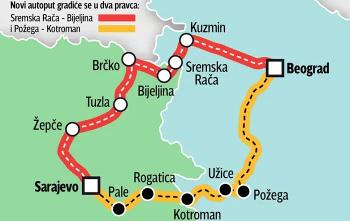 Srbija usvojila odluku o formiranju Radne grupe za autoput prema Sarajevu!